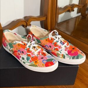 Keds Vibrant Multicolor Floral Sneakers